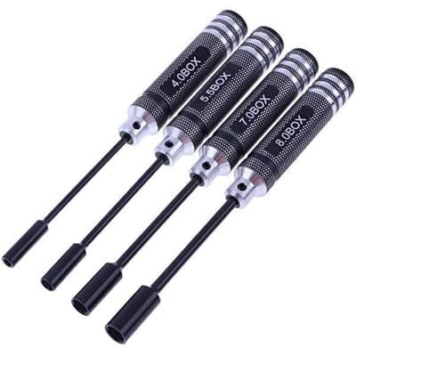 Hex Nut Screw Driver Set Metric
