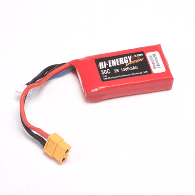 Hi-Energy 2S 1300mAh 30C XT60	O-HE2S130030C-XT60