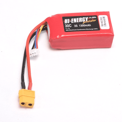 Hi-Energy 3S 1300mAh 30C XT60	O-HE3S130030C-XT60	