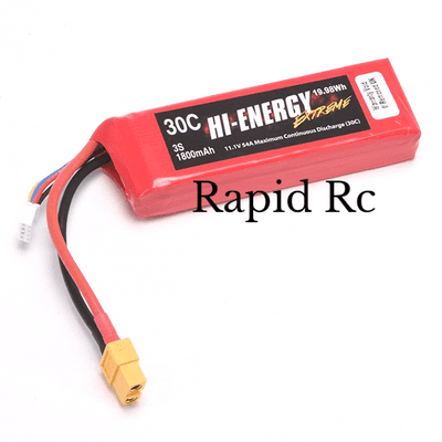 Hi-Energy 3S 1800mAh 30C XT60	O-HE3S180030C-XT60	