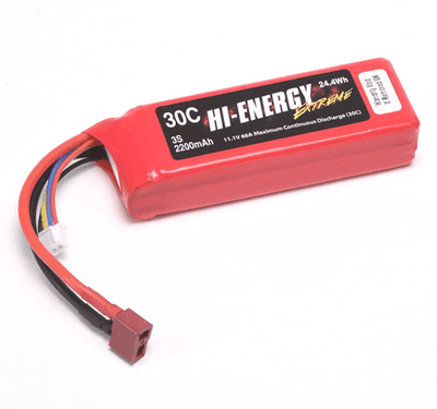 Hi-Energy 3S 2200mAh 30C T-Type	O-HE3S220030C-T-TYP	