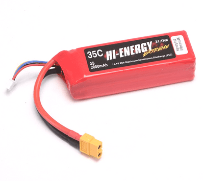 Hi-Energy 3S 2800mAh 35C XT60	O-HE3S280035C-XT60