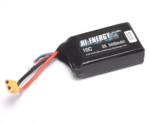 Hi-Energy 3S 3450mAh 10C XT60	O-HE3SFE345010C-XT60