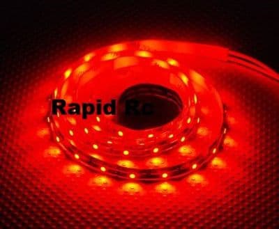 High Density Waterproof R/C LED Flexible Strip-Red 1 meter