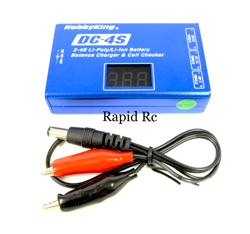 Hobbyking DC-4S Balance Charger & Cell Checker 30w 2s~4s