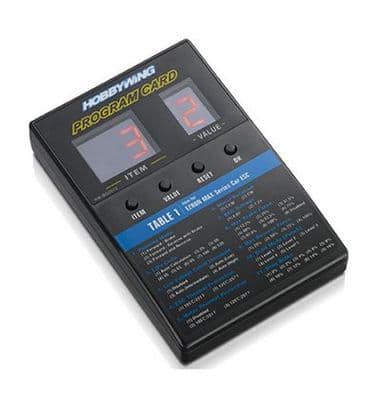 Hobbywing Digital LED Program Card for Seaking Series Boat ESCs