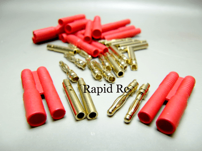 HXT 2mm Gold Connector w/ Protector (10pcs/set)
