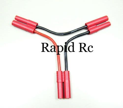 HXT4mm Battery Harness 14AWG for 2 Packs in Series