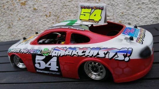 Jaguar XK8 RC Banger Racing Body shell 215
