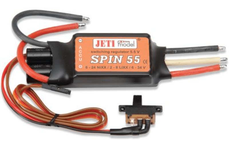 Jeti Spin 55 Brushless Speed Cont P-JESPIN55