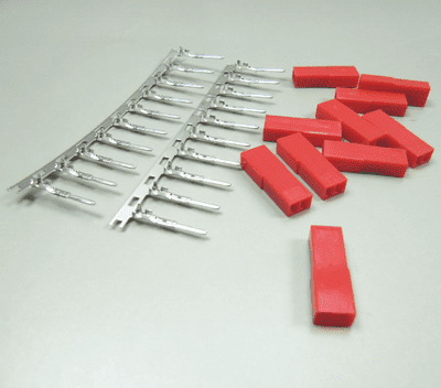 JST Male 2 pin connector set (10pcs/set).