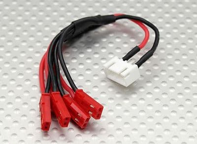 JST-XH to JST LED Power Distribution Lead for 3s lipo