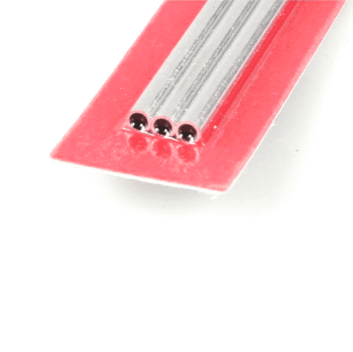 K&S 1/8x12in Round Aluminium Tube .014in Wall (3pcs) KNS8102