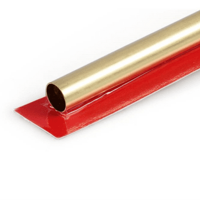 K&S 17/32x12in Round Brass Tube .014in Wall KNS8140
