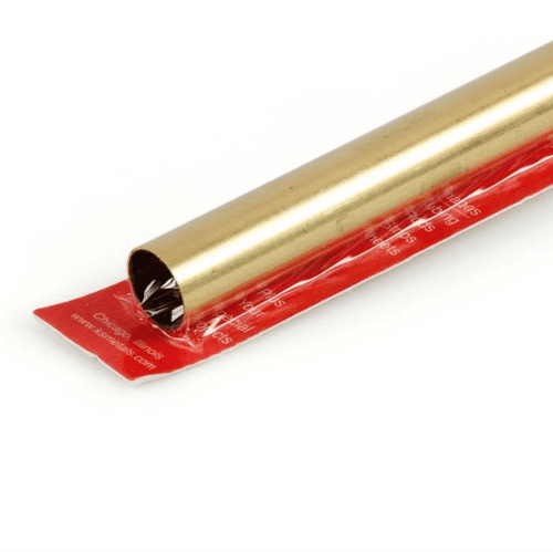 K&S 21/32x12in Round Brass Tube .014in Wall KNS8144