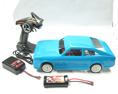 Kamtec Banger Ready to go SWB model  Light Blue Granada Coupe Mark 1 ABS 110