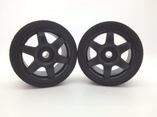Kamtec Black 6 Spoke Wheels and UFRA 46 Tyres
