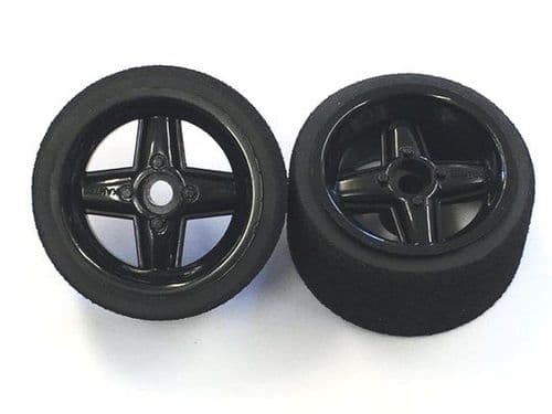 Kamtec Black Bearing Revolution Wheels and UFRA 46 Tyres