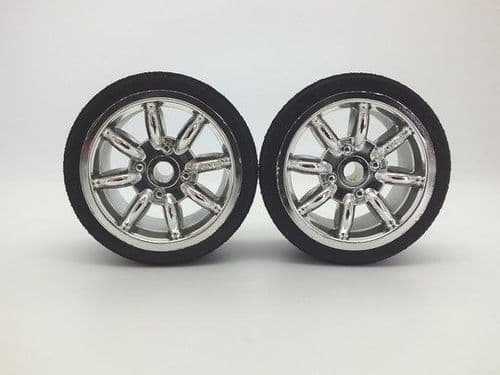 Kamtec Chrome Minlite Wheels and Jap Medium Tyres