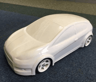 Kamtec​​​​​​​ Fiesta Mark 7 Standard version Banger Racing ABS Bodyshell 729