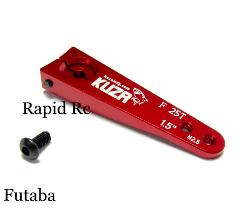 KUZA Alloy Servo Arm V2 1.5" - KAGO72 Futaba
