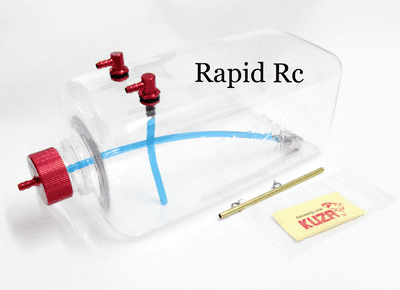 Kuza fuel tanks 1000cc /34oz RTF clear Gas Tanks