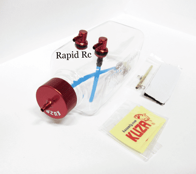 Kuza fuel tanks 410cc / 14oz RTF clear Gas Tanks