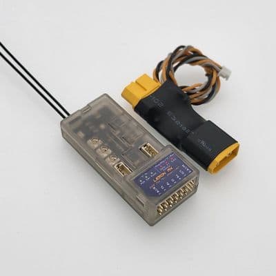 Lemon Rx DSMP 7-Ch Telemetry Stabilizer & XT60 Energy Meter (DSMX/DSM2 compatible)