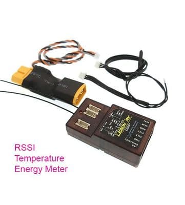 Lemon Rx DSMP (DSMX compatible) 7-Channel Full-Range Telemetry with diversity receiver-Energy Meter
