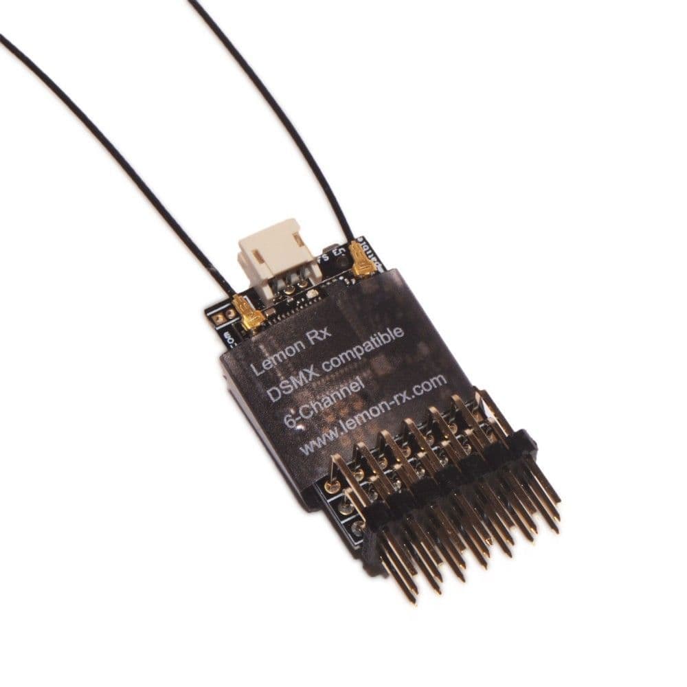 Lemon Rx DSMX Compatible 6-Channel Receiver with Diversity Antenna LM0034