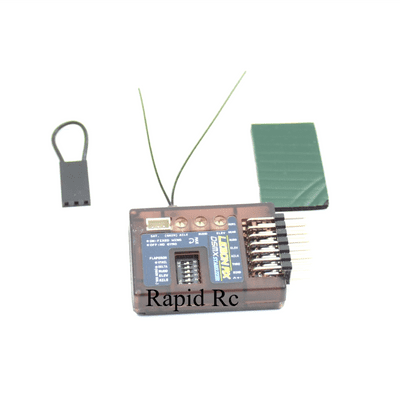 Lemon Rx Stabilizer 7-Ch. (End Pin) DSMP (DSMX /DSM2 compabtible) with Diversity Antenna  LM0033