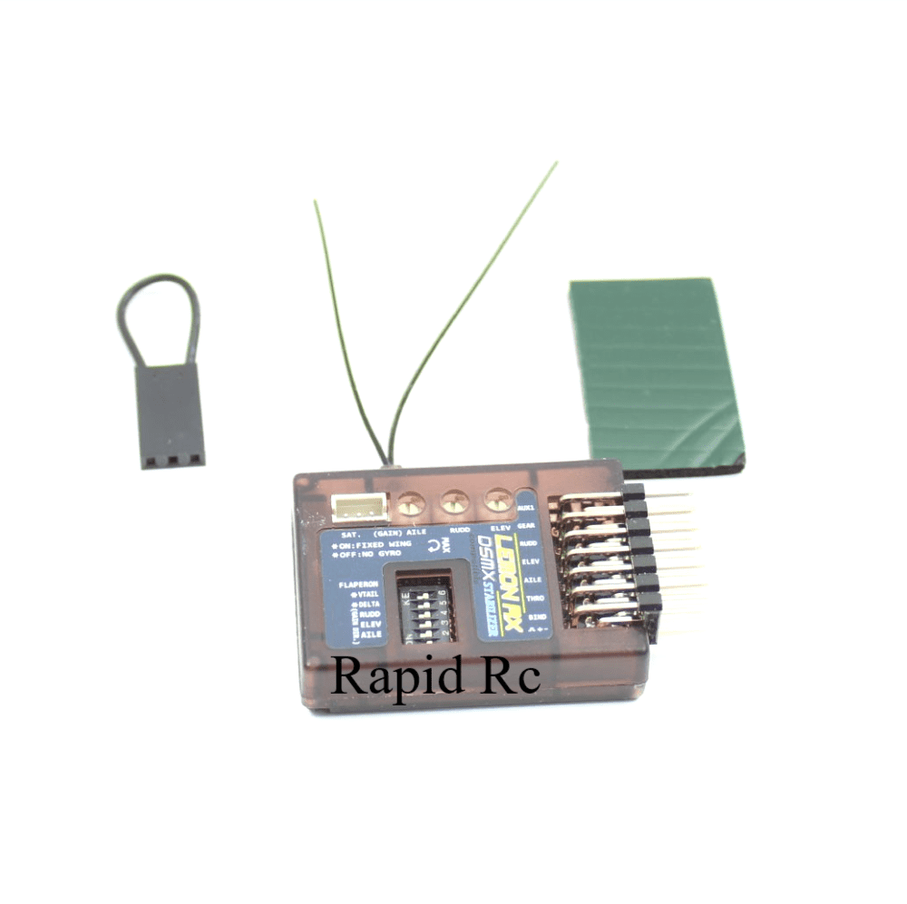 Lemon Rx Stabilizer 7-Ch End Pin DSMP DSMX /DSM2 compabtible with ...