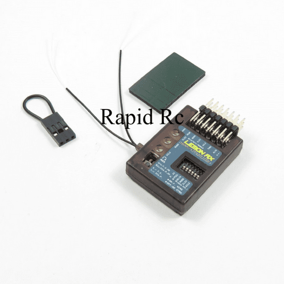 Lemon Rx Stabilizer PLUS 7-Ch. (End Pin) DSMP (DSMX /DSM2 compabtible) With Diversity Antenna LM0044