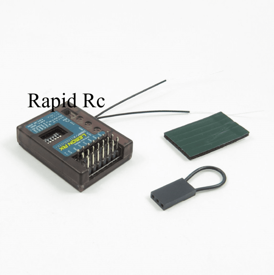 Lemon Rx Stabilizer PLUS 7Ch Top Pin DSMP DSMX /DSM2 Compatible With