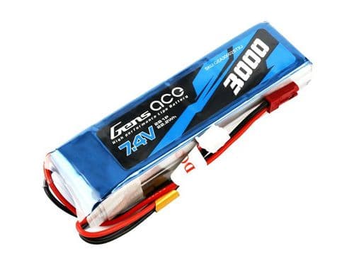 Li-Po 2S 7.4V 3000mAh Tx with BEC O-G2S3000-TX