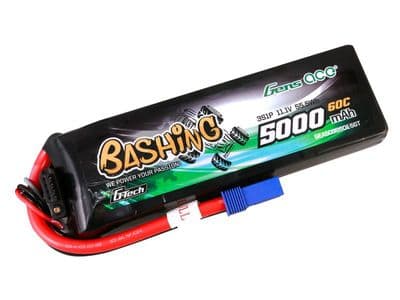 Li-Po Car 3S 11.1V 5000mAh 60C Bashing with EC5