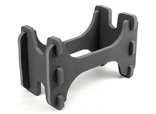 Lightweight Foam Model Aircraft Stand (Black)