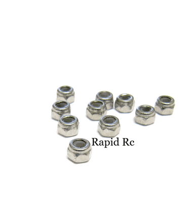 M2.5 Stainless Steel  Nyloc Nuts A2 Grade