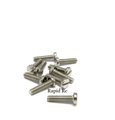 M2.5 x 10mm Stainless Steel Phillips Head Machine Screw