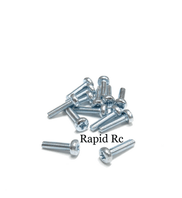 M2.5 x 12mm Pan Head Machine Screw 