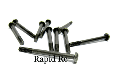 M2.5 x 30mm Button Head Hex High Tensile Bolts