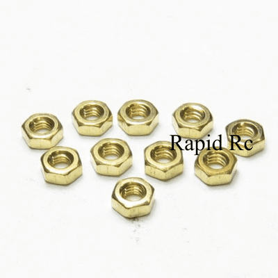 M3 Brass Hex Nuts