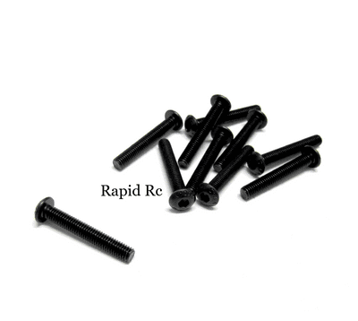 M3 x 16mm Button Head Hex High Tensile Bolts