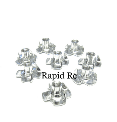 M4 Blind Nuts / Threaded Inserts ( 8 pcs )