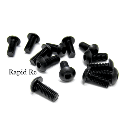 M4 x 10mm Button Head Hex High Tensile Bolts