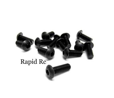 M4 x 12mm Button Head Hex High Tensile Bolts