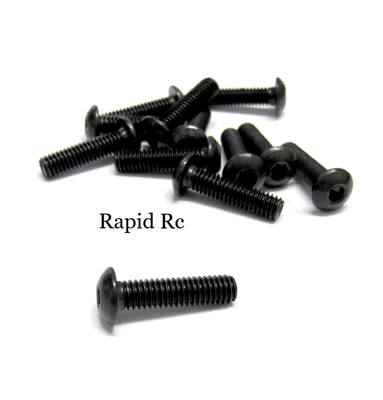 M4 x 16mm Button Head Hex High Tensile Bolts