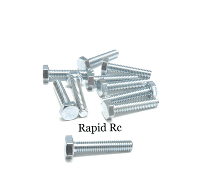 M4 x 20mm Hex Head High Tensile Hex Bolts  