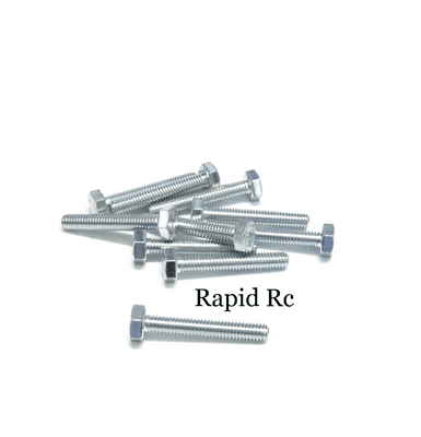 M4 x 25mm Hex Head High Tensile Hex Bolts  