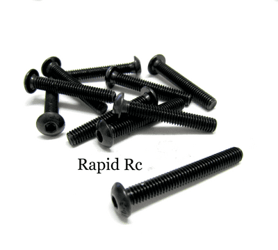 M4 x 30mm Button Head Hex High Tensile Bolts